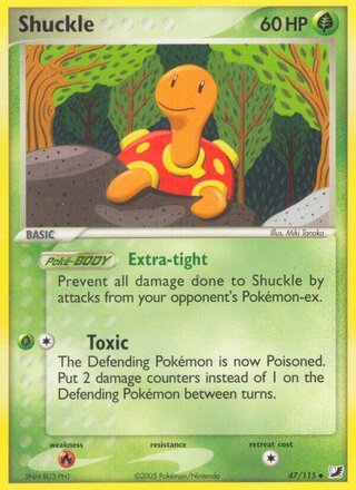 Shuckle (EX Unseen Forces 47/115)