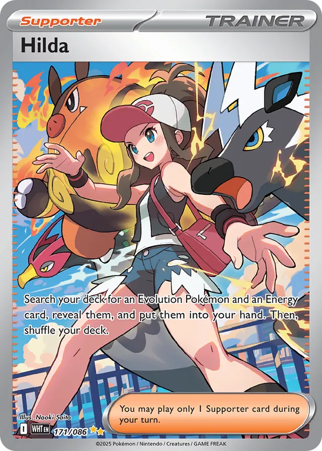 Hilda White Flare 171/086 Special Illustration Rare
