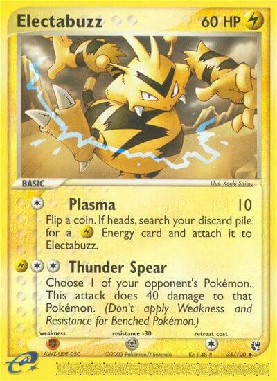 35/100 Electabuzz SS Uncommon
