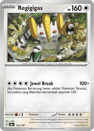Regigigas (Terastal Festival ex 132/187)