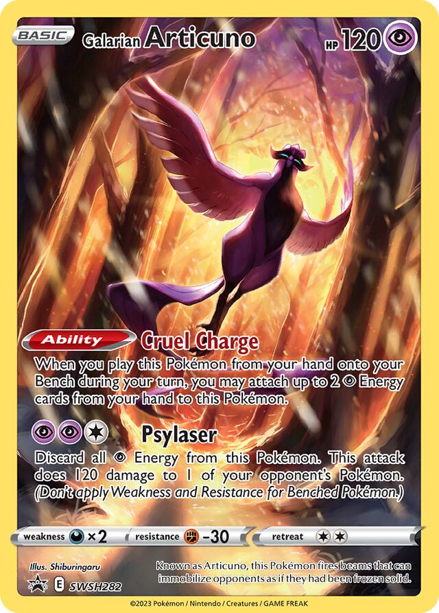 SWSH282 Galarian Articuno SSP PROMO