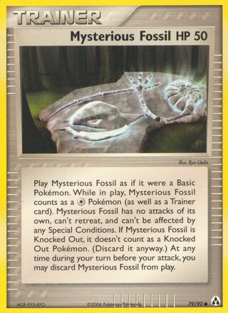 Mysterious Fossil (EX Legend Maker 79/92)