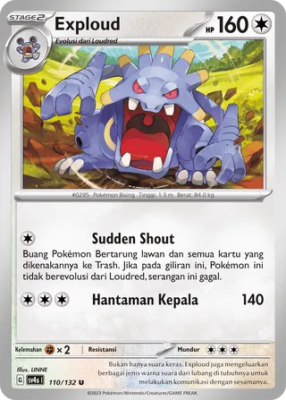 Exploud (Paradox Encounters 110/132)