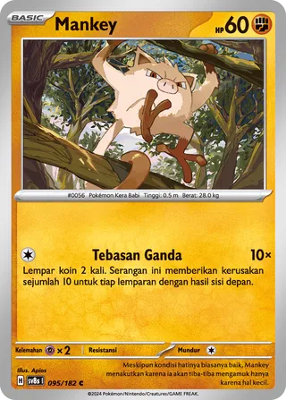 Mankey (Stellar Lightning 095/182)