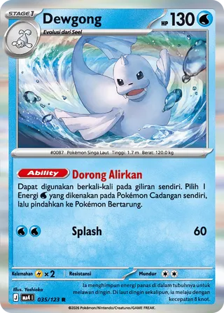 Dewgong (Void Blast 035/123)