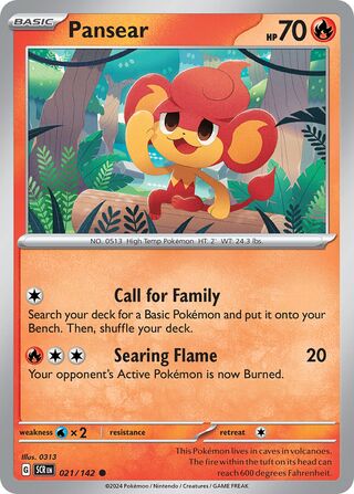 Pansear (Stellar Crown 021/142)