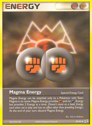 Magma Energy (EX Team Magma vs Team Aqua 87/95)
