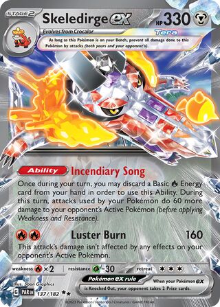 Skeledirge ex (Paradox Rift 137/182)