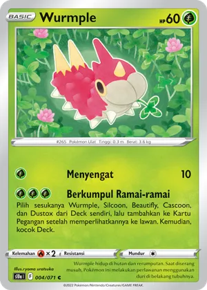 Wurmple (Dark Phantasma 004/071)