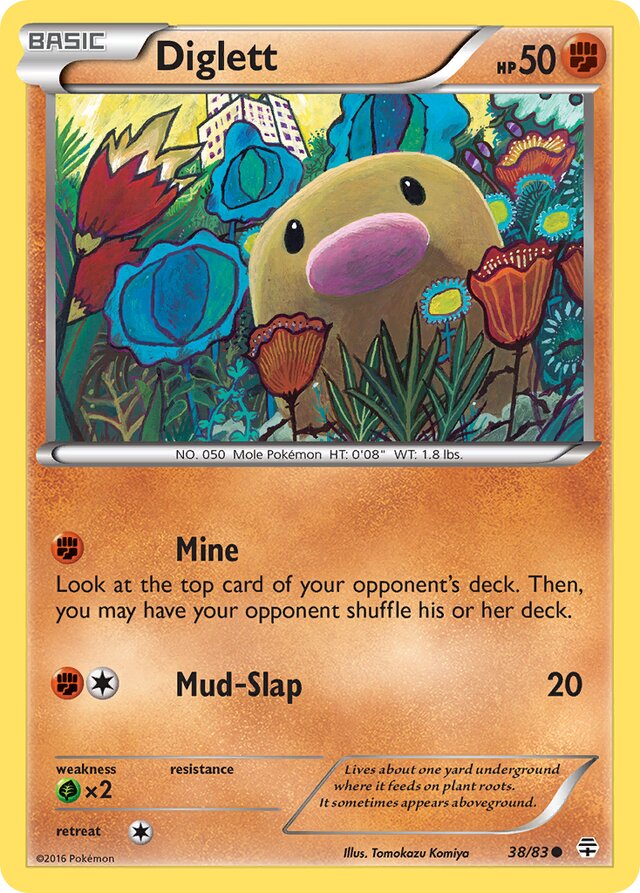 Diglett Generations 38/83 Common