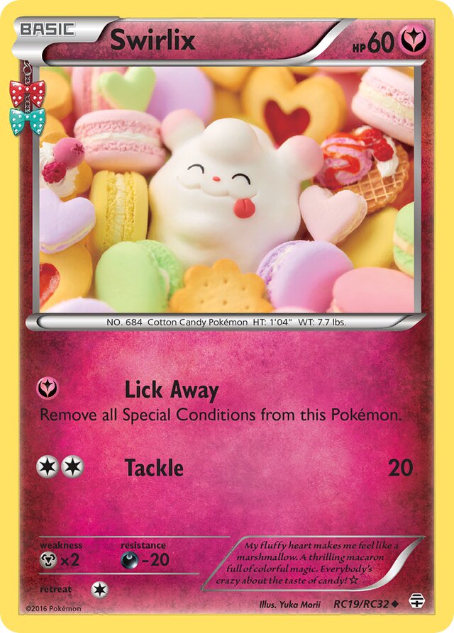 Swirlix Generations Radiant Collection RC19/RC32 Uncommon