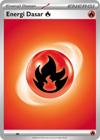 Basic Fire Energy (Terastal Charizard ex Tactics Deck No. 022)