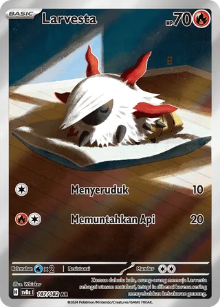 Larvesta (Stellar Lightning 187/182)
