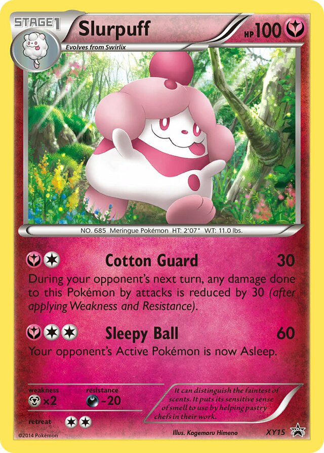 Slurpuff XY Black Star Promos XY15 PROMO