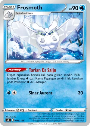 Frosmoth (Challenge V Starter Deck 046/156)