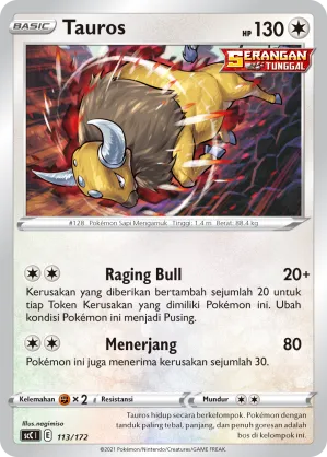 Tauros (Evolution V Starter Deck 113/172)