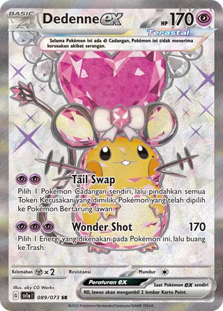 Dedenne ex (Triplet Beat 089/073)