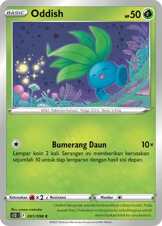 Oddish (Paradigm Trigger 001/098)