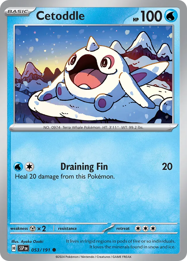 053/191 Cetoddle SSP Common
