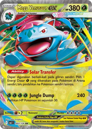 Mega Venusaur ex (Mega Evolution 003/126)