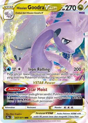 Hisuian Goodra VSTAR (Dark Phantasma 057/071)