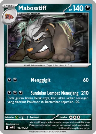 Mabosstiff (Shadowy Threats 112/164)