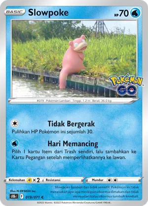 Slowpoke (Pokémon GO 019/071)