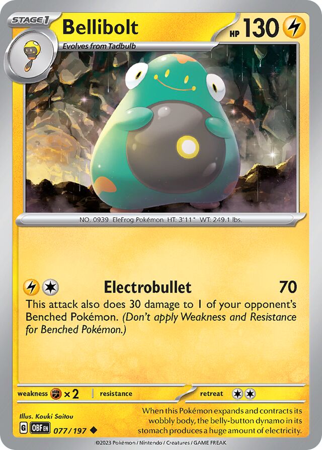 077/197 Bellibolt OBF Uncommon
