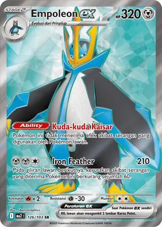 Empoleon ex (Blue Blaze 126/103)