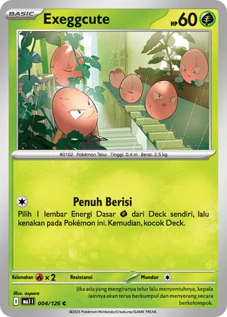 Exeggcute (Mega Evolution 004/126)