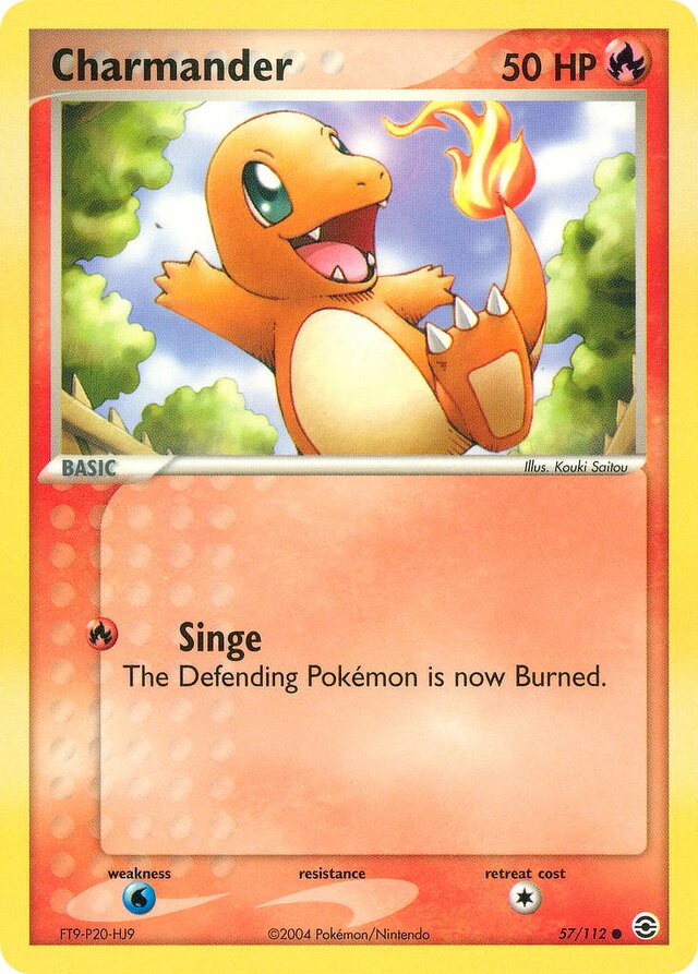 57/112 Charmander RG Common