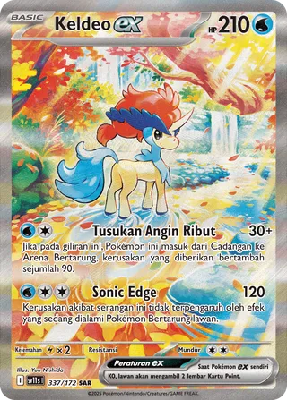 Keldeo ex (Black & White 337/172)