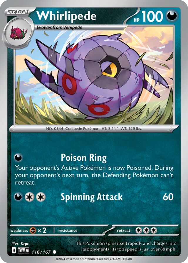 116/167 Whirlipede TWM Common