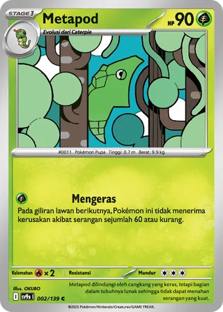 Metapod (Bonds of Destiny 002/139)