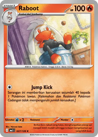 Raboot (Mega Evolution 027/126)