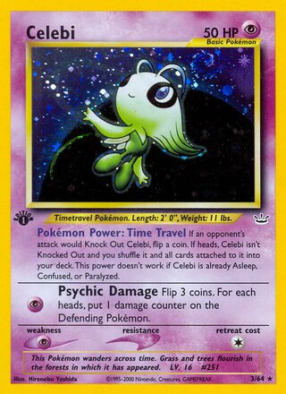 Celebi (Neo Revelation 3/64)