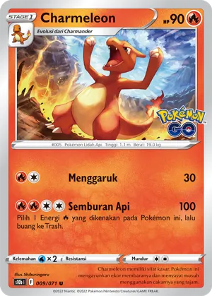 Charmeleon (Pokémon GO 009/071)