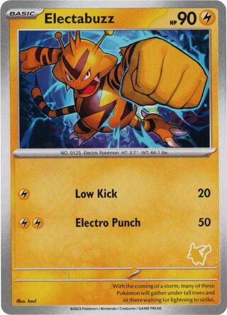 Electabuzz (My First Battle (Pikachu) No. 009)