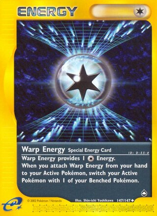 Warp Energy (Aquapolis 147/147)