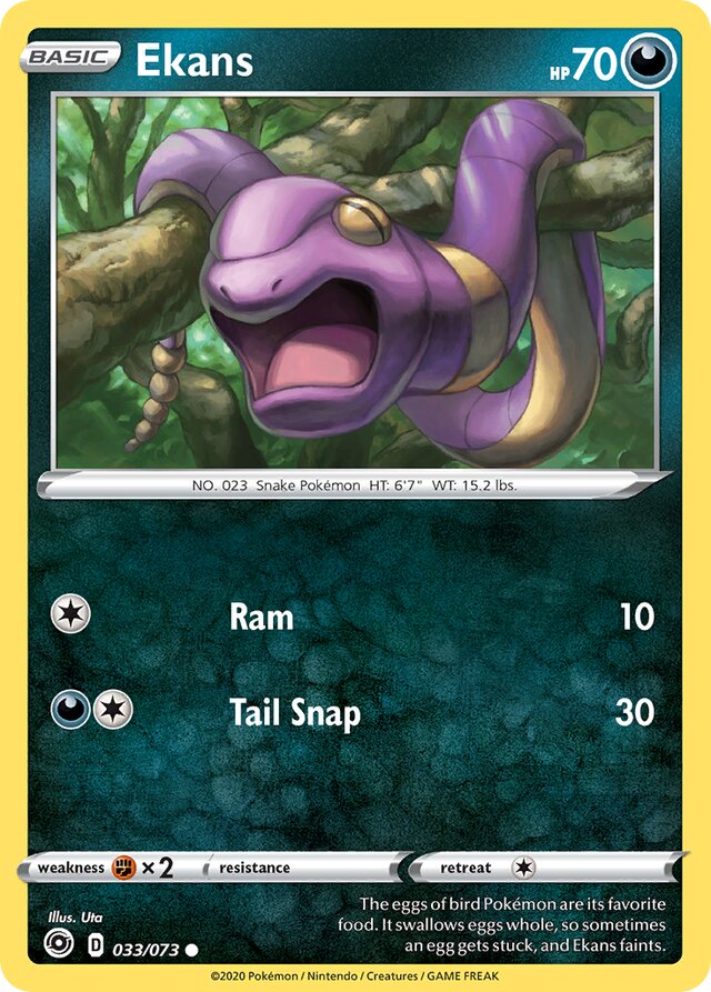 Ekans Champion's Path 033/073 Common