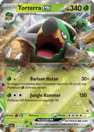 Torterra ex (Ace Paradox 012/142)