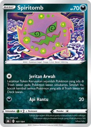 Spiritomb (VMAX Climax 107/184)