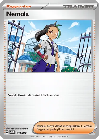 Nemona (Future Miraidon ex Starter Deck 019/022)