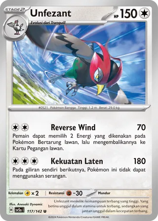 Unfezant (Ace Paradox 117/142)