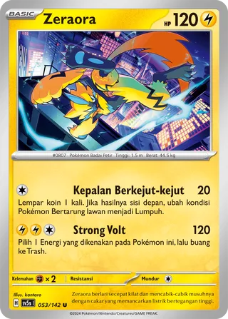 Zeraora (Ace Paradox 053/142)