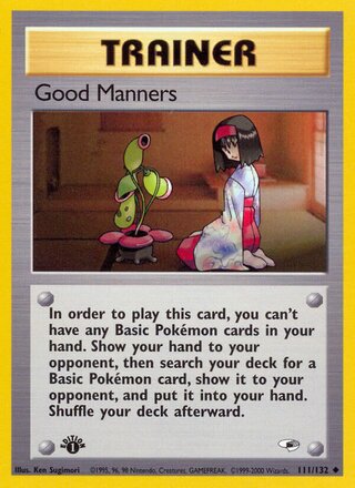 Good Manners (Gym Heroes 111/132)