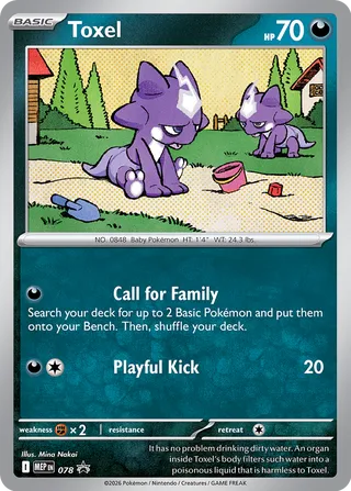 Toxel (Mega Evolution Promos 078)