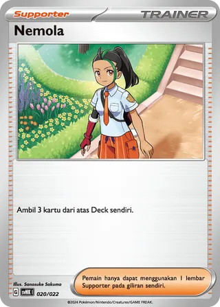 Nemona (Ancient Koraidon ex Starter Deck 020/022)