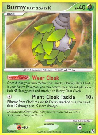 Burmy Plant Cloak (Secret Wonders 78/132)