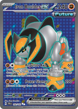 Iron Boulder ex (Temporal Forces 192/162)